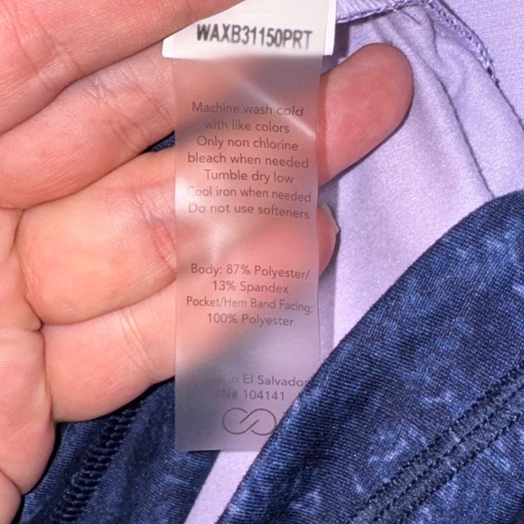 CALIA Oasis Ombre Mock Neck Long Sleeve Top, Size M - Picture 7 of 9